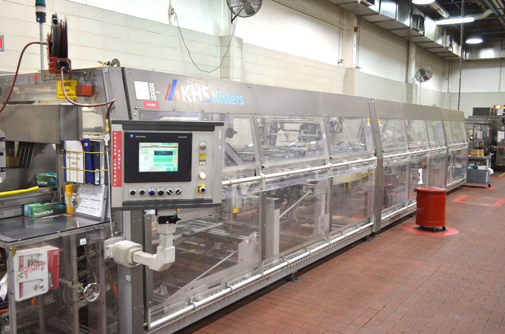 Kisters KHS Automatic WP050 Tray Packer United Food & Beverage