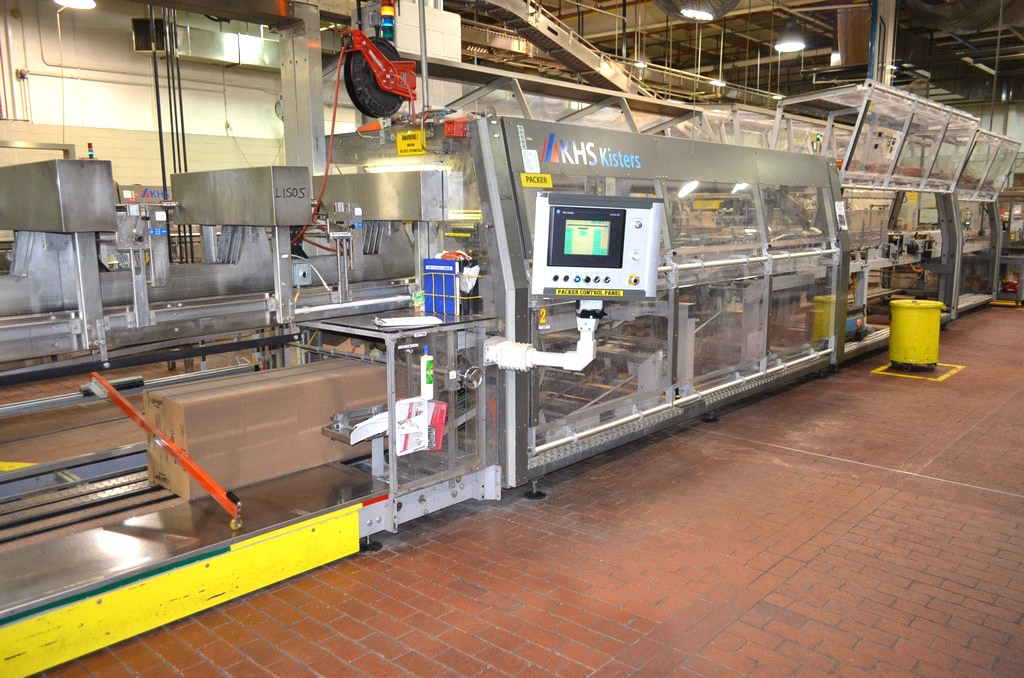 Kisters KHS Automatic WP050 Tray Packer United Food & Beverage