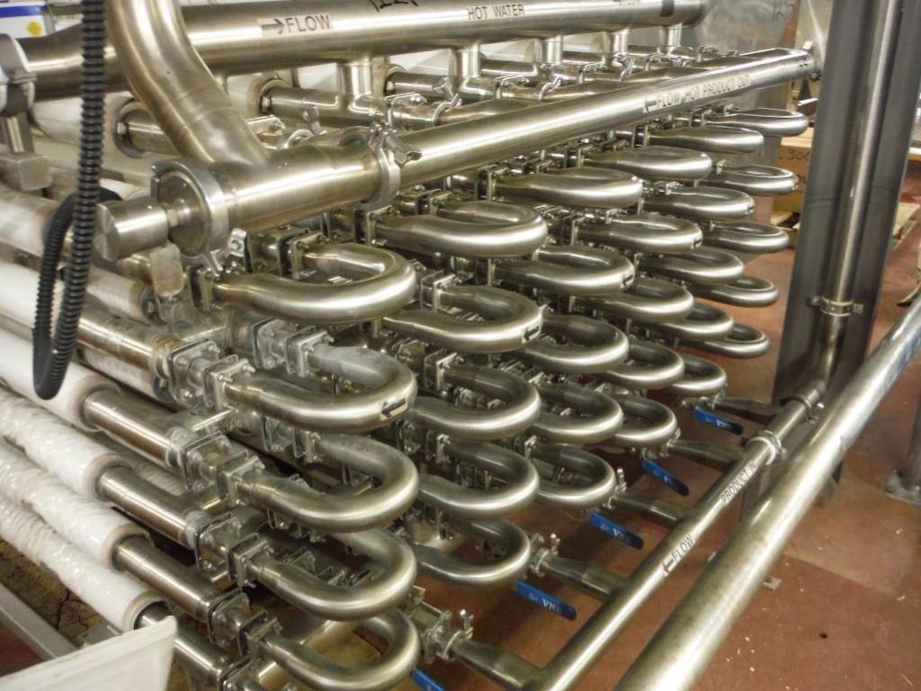 Feldmeier Tube in Tube Pasteurization System with AL6XN Stainless