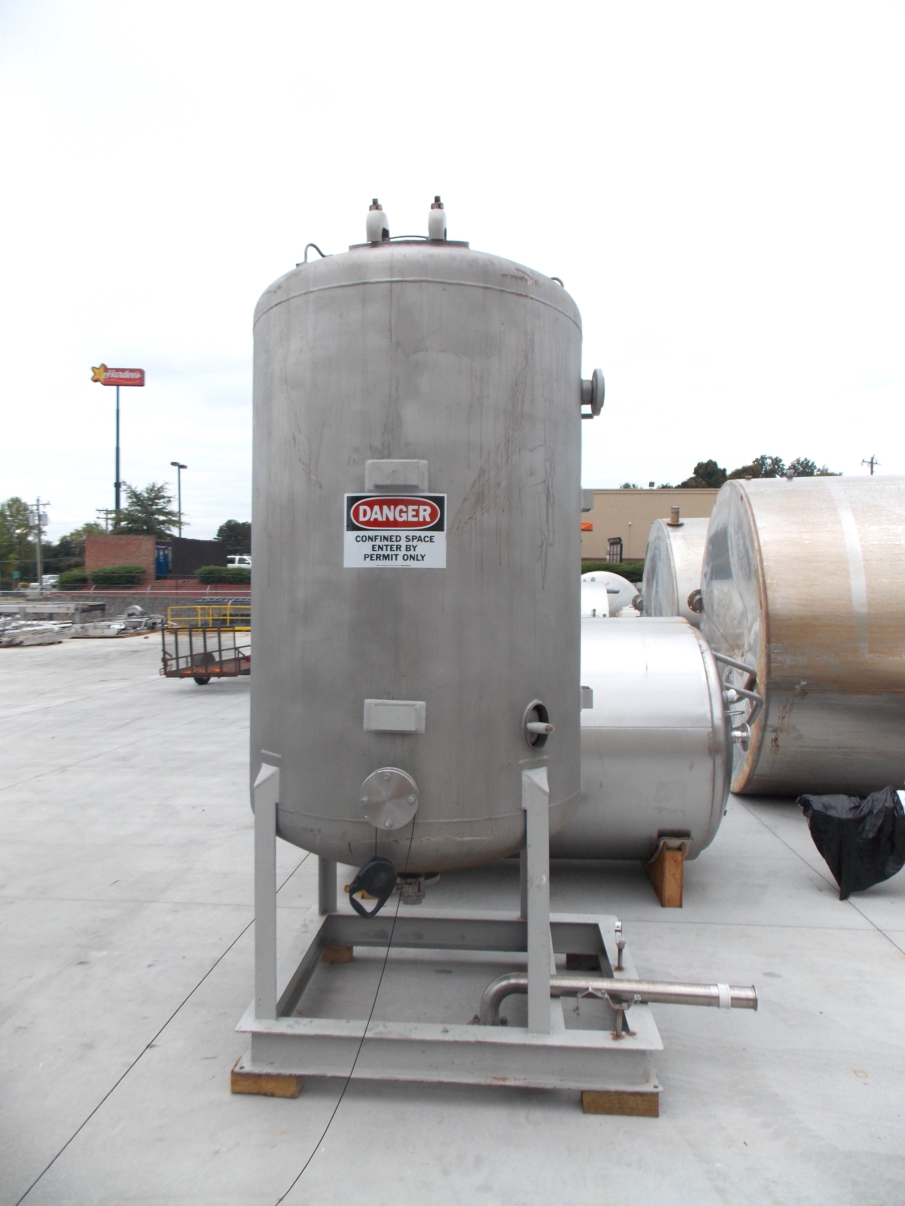 GE Osmonics Stainless Steel Carbon Filter Tank United