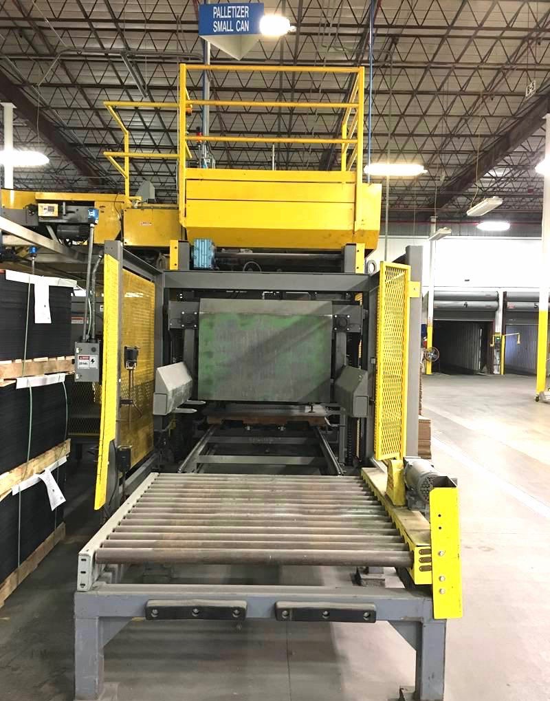 Columbia HL6000 High Level Case Palletizer United Food & Beverage