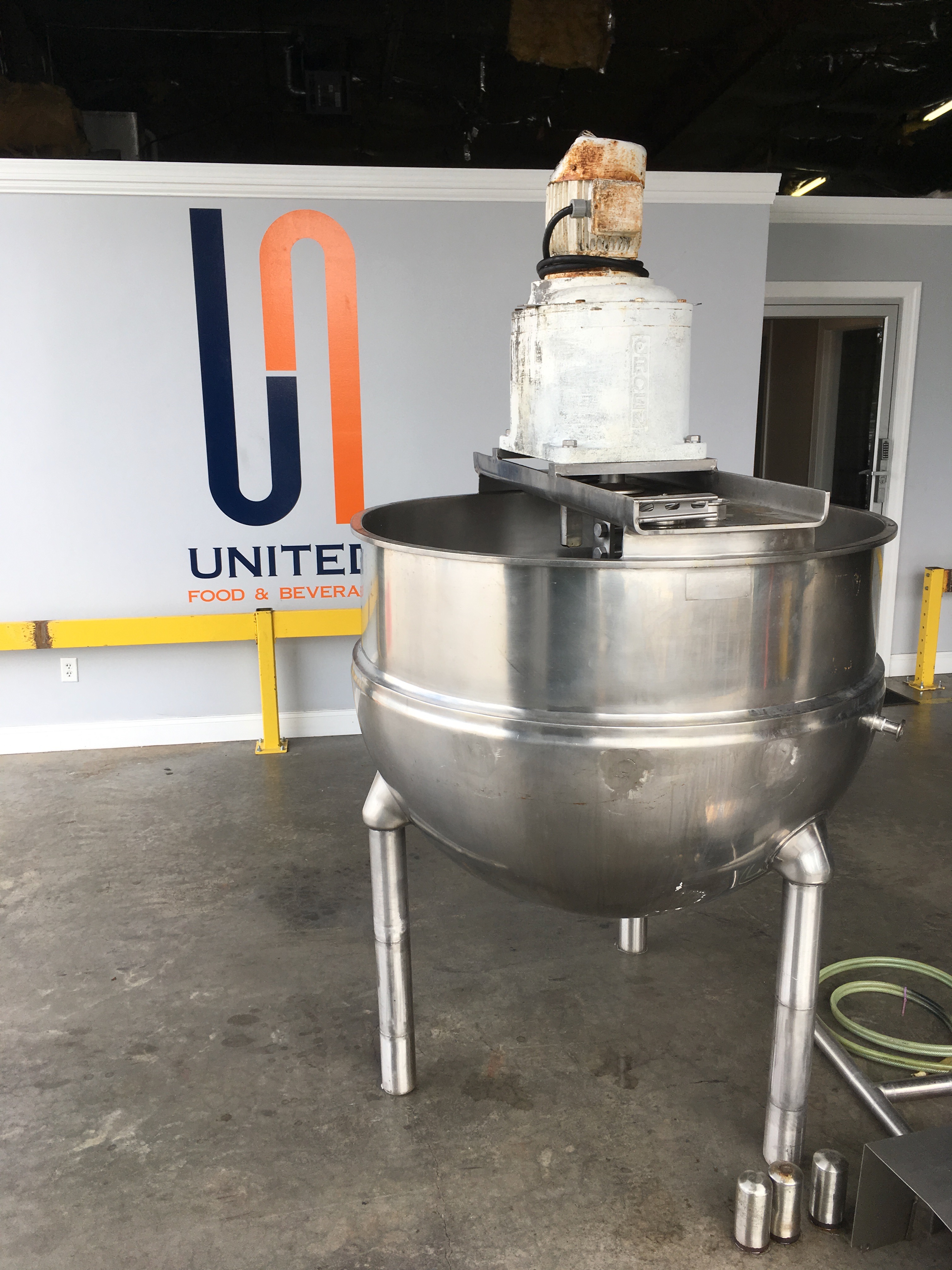 Groen 200 Gallon Jacketed Mixing Kettle United Food & Beverage
