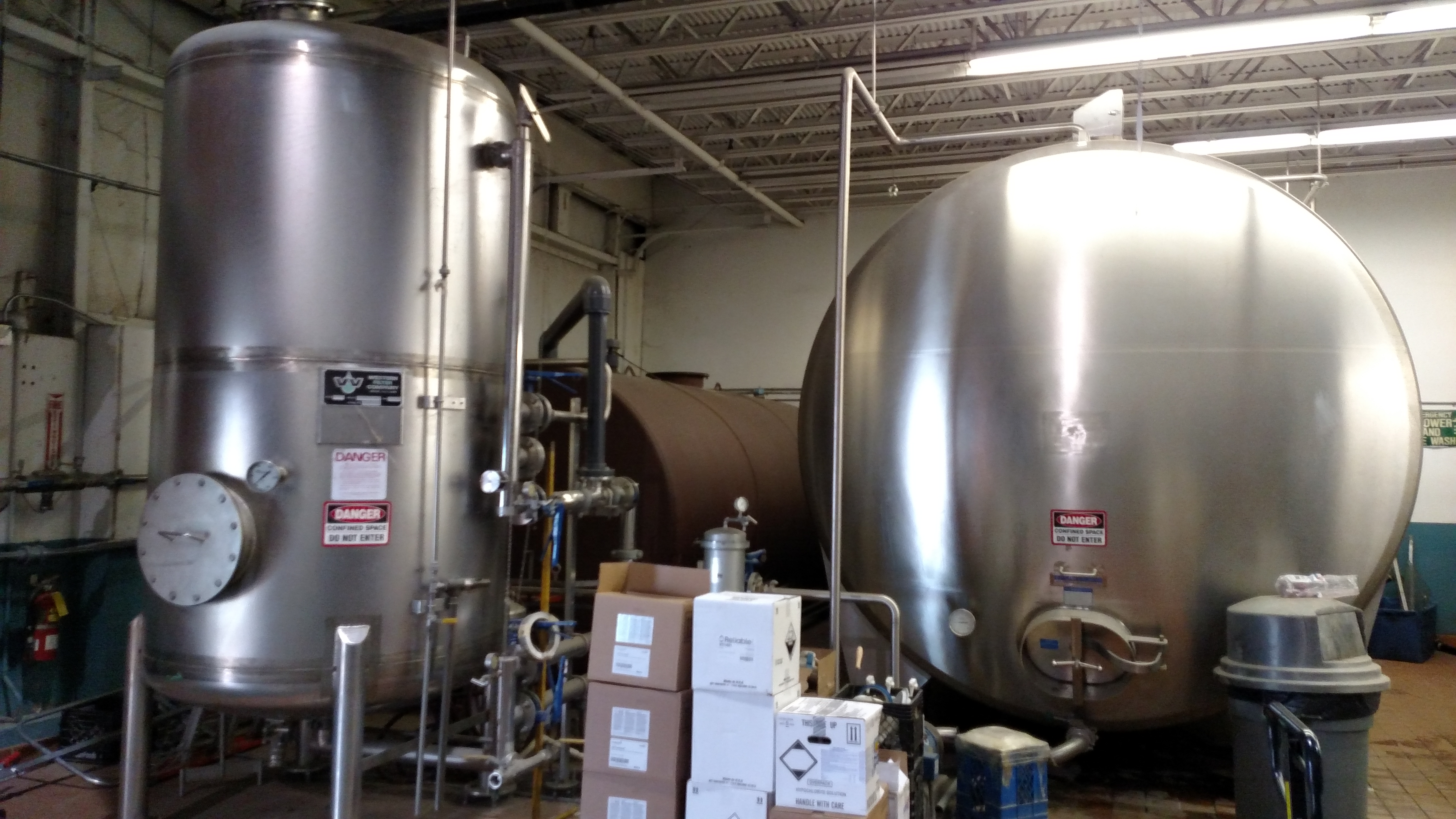 Western Filter 316 SS Carbon Filter Tank United Food & Beverage