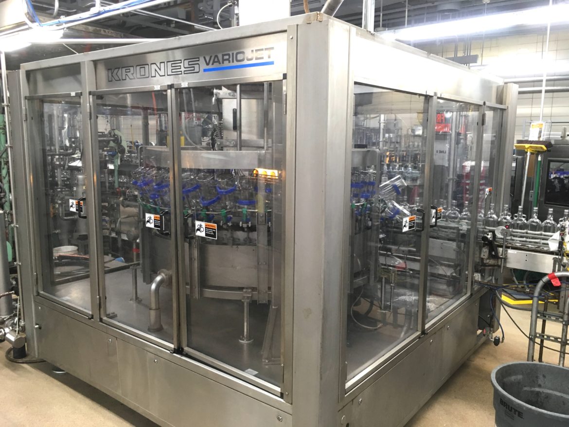 Krones 45 Valve Variojet Rotary Ionized Air Rinser United Food & Beverage