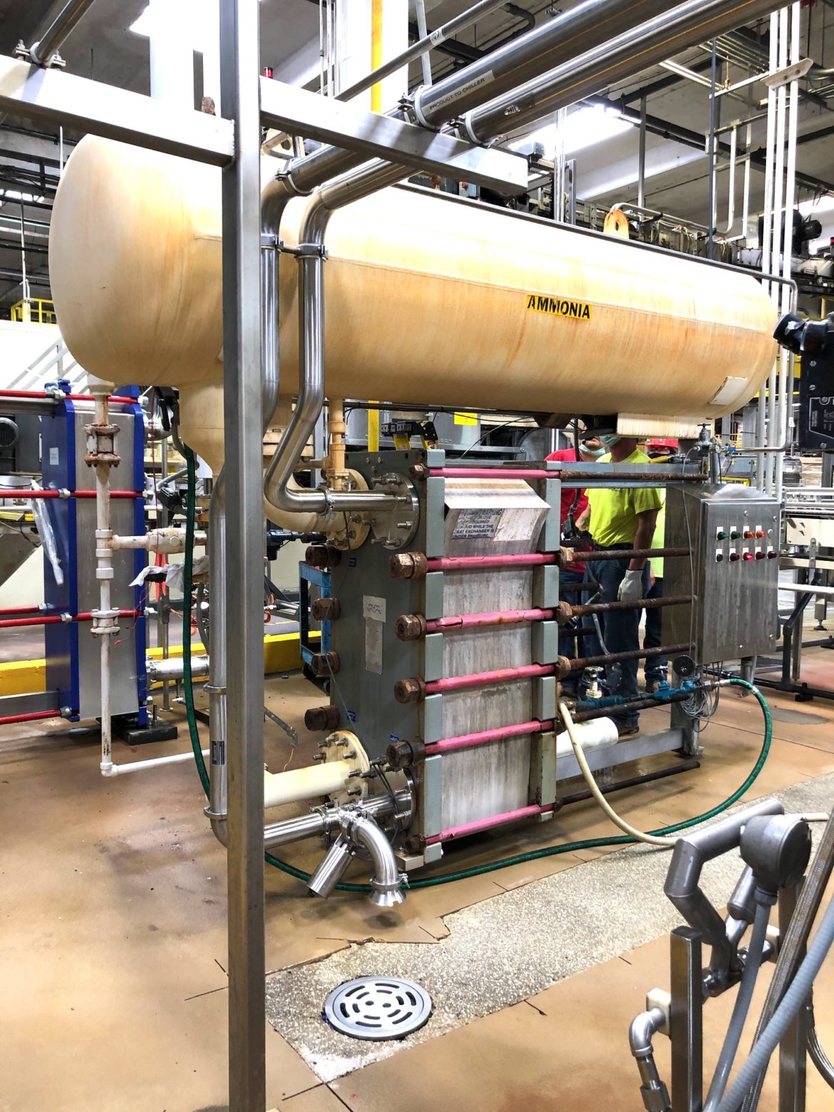 Alfa Laval Plate and Frame Water Chiller System - United Food & Beverage