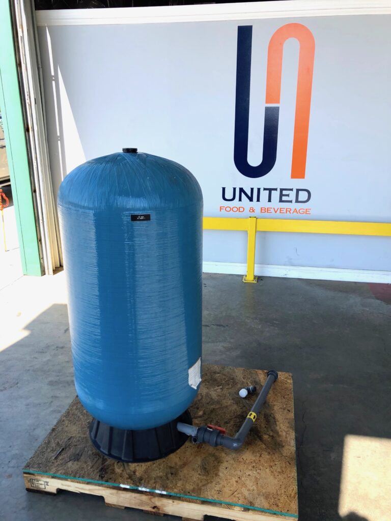 Pentair Water Softener Fiberglass Filter 87 Gallon Tank United Food