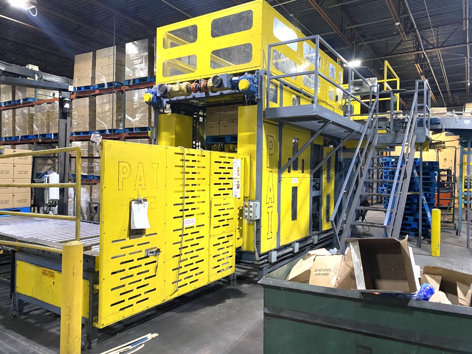 PAI Model 4500 Automatic Case Palletizer – Year 2018
