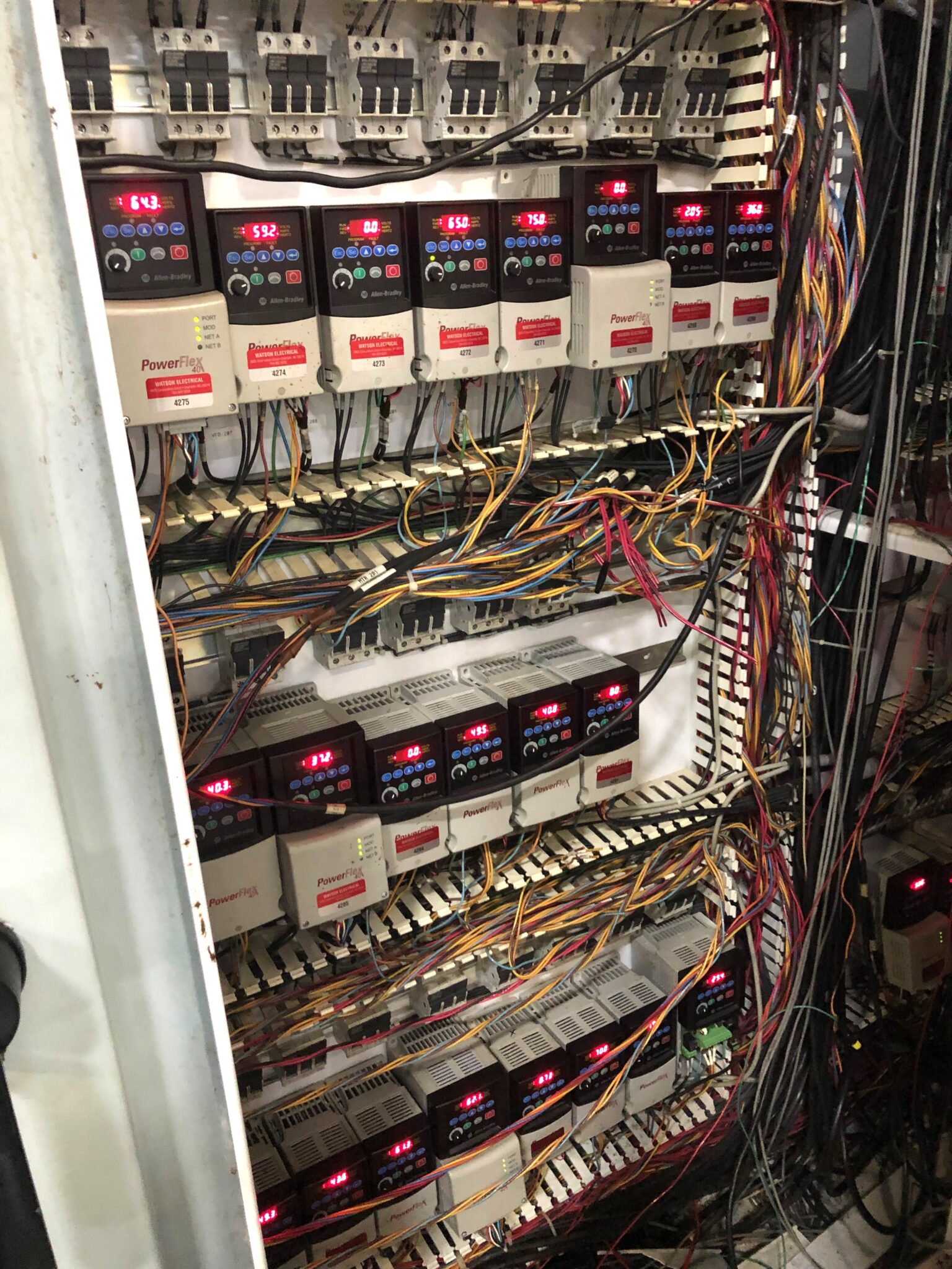 Arrowhead Conveyor Control Panel with Allen Bradley PLC and Power Flex