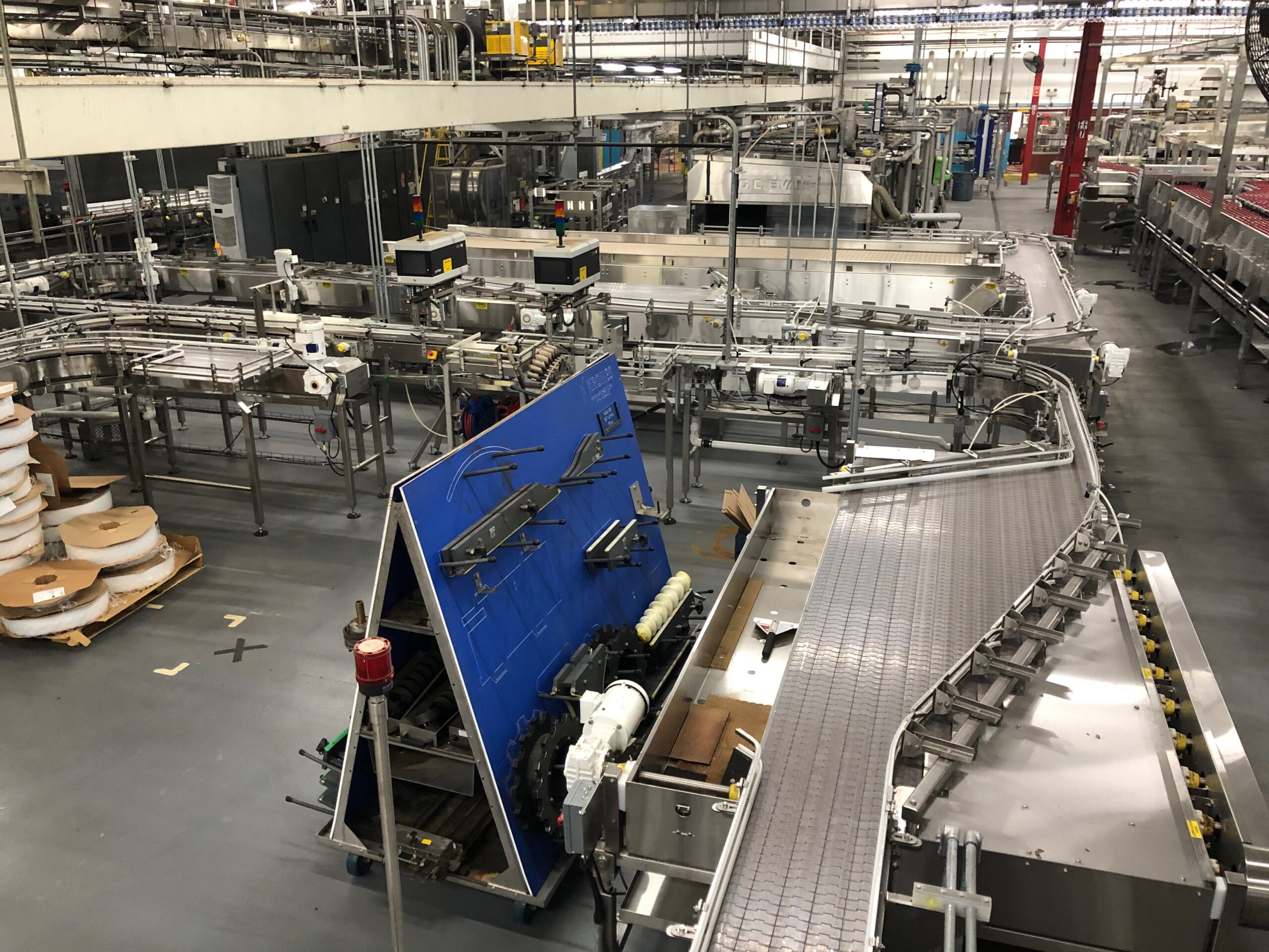 Complete Hot Fill Bottling Line 650 Bottles/Minute United Food