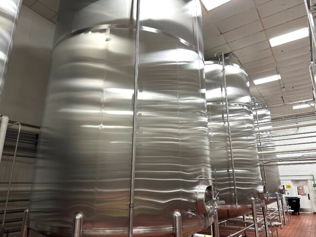 Cherry Burrell 12,000 Gallon Vertical Mixing Tanks – 5 Available