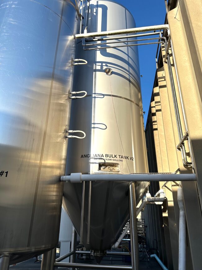 Sprinkman 600 BBL Vertical Glycol Jacketed Brite Tank - New 2021