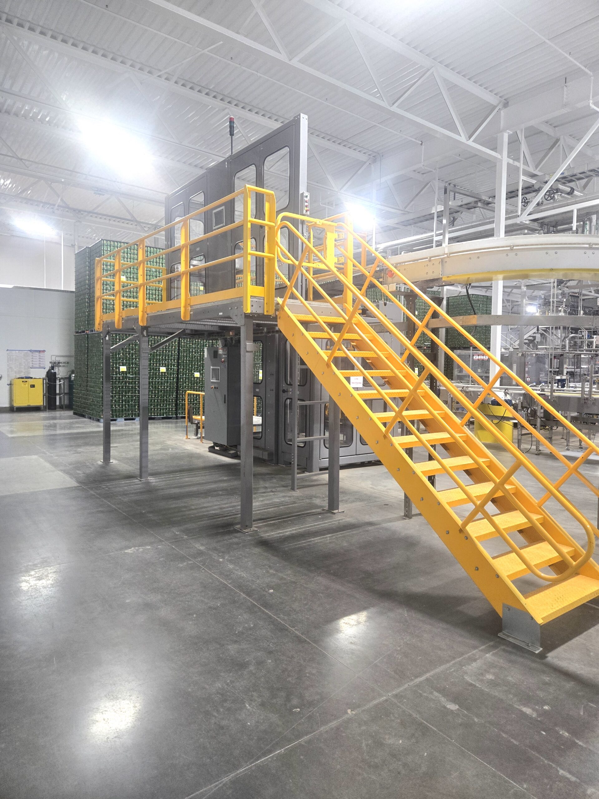 Top Tier Model TT-DS High Level Palletizer with Stretch Wrapper - Image 10