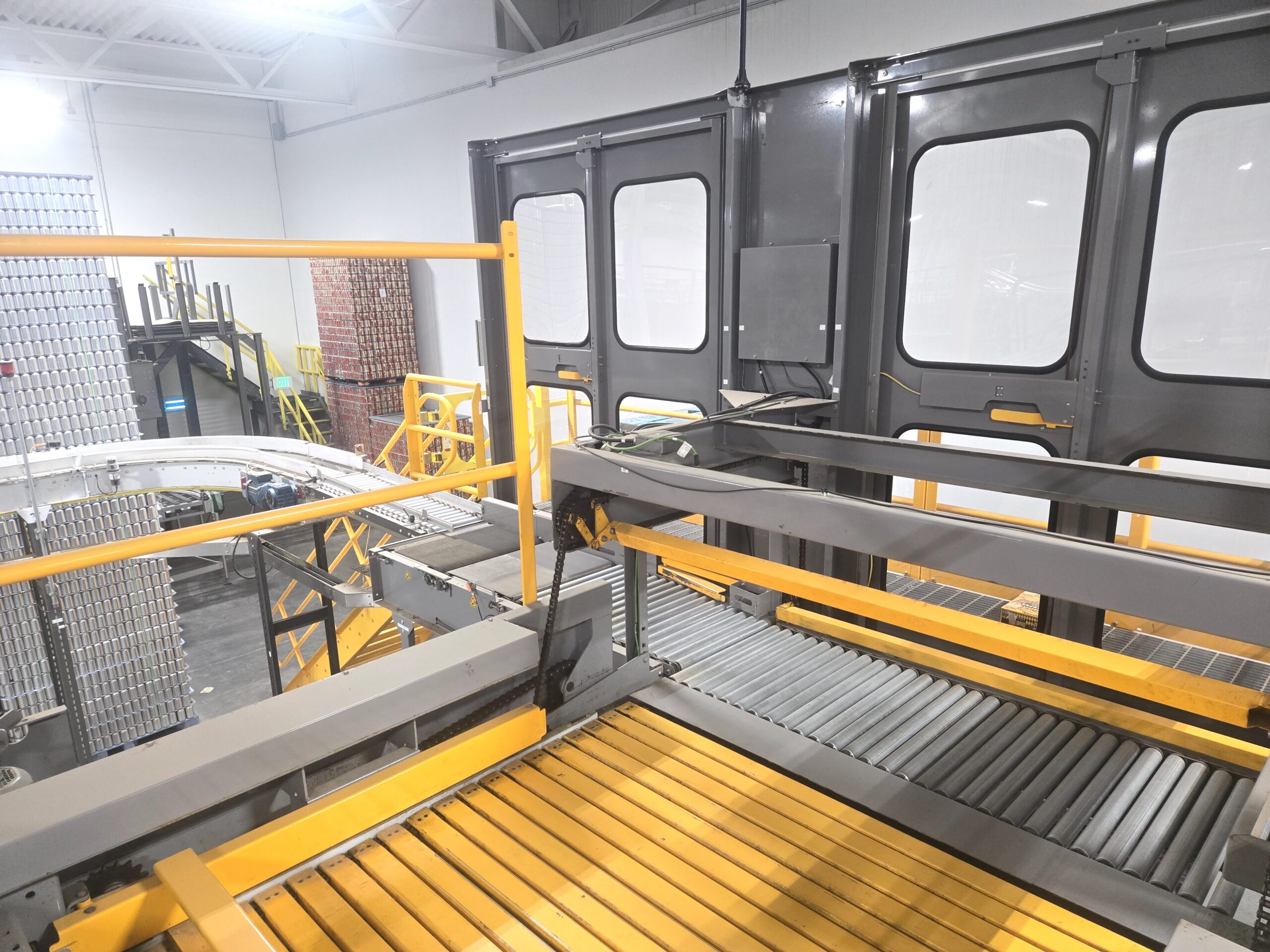 Top Tier Model TT-DS High Level Palletizer with Stretch Wrapper - Image 8