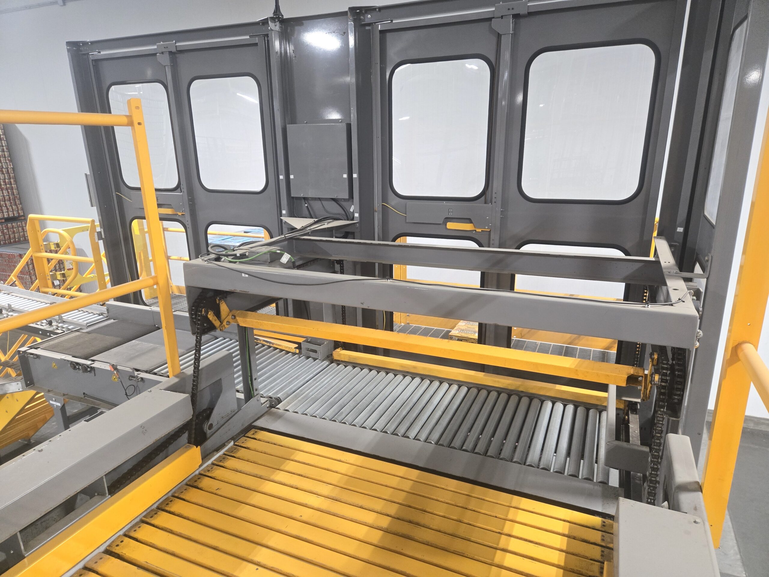 Top Tier Model TT-DS High Level Palletizer with Stretch Wrapper - Image 6