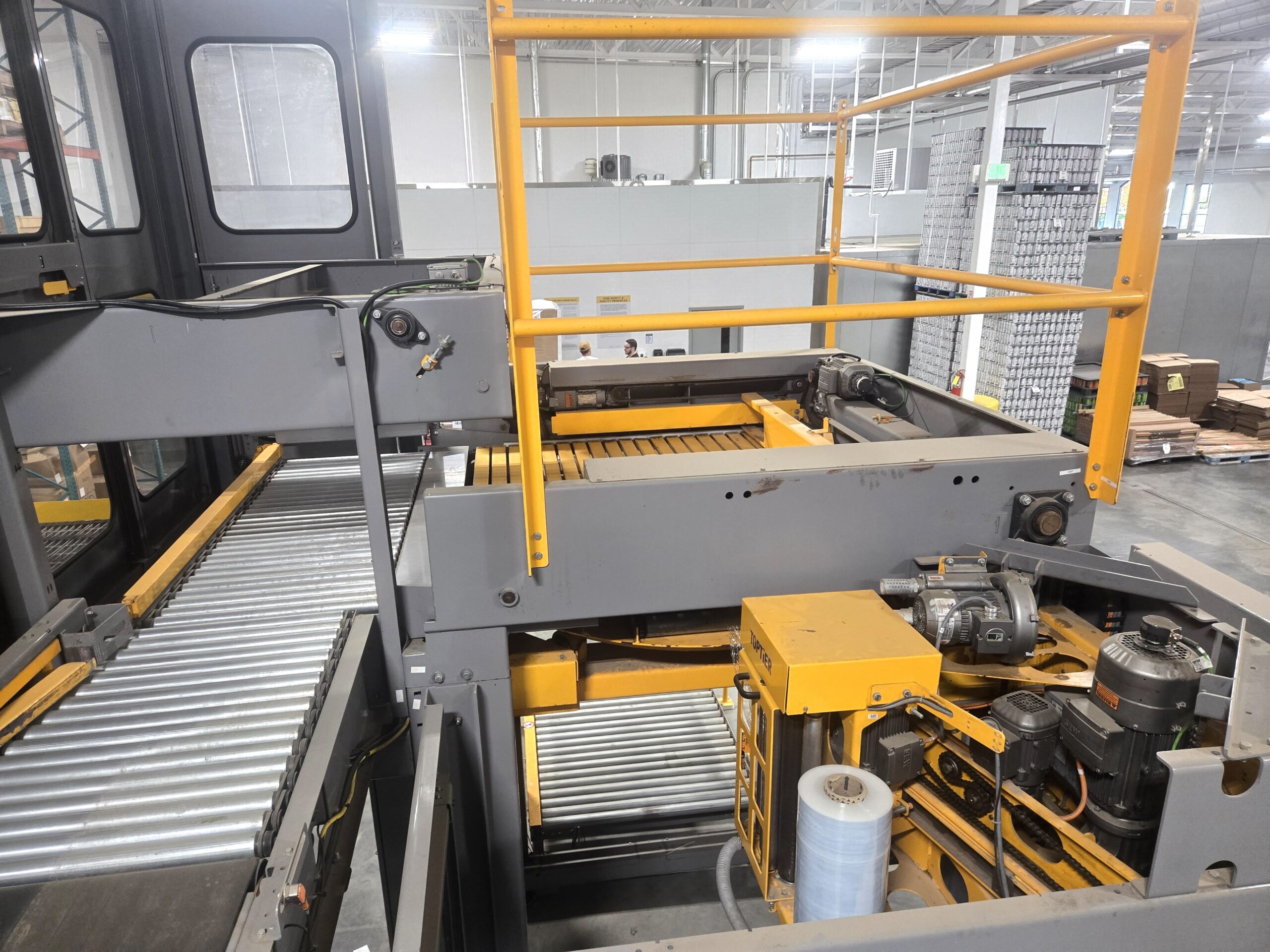 Top Tier Model TT-DS High Level Palletizer with Stretch Wrapper - Image 5