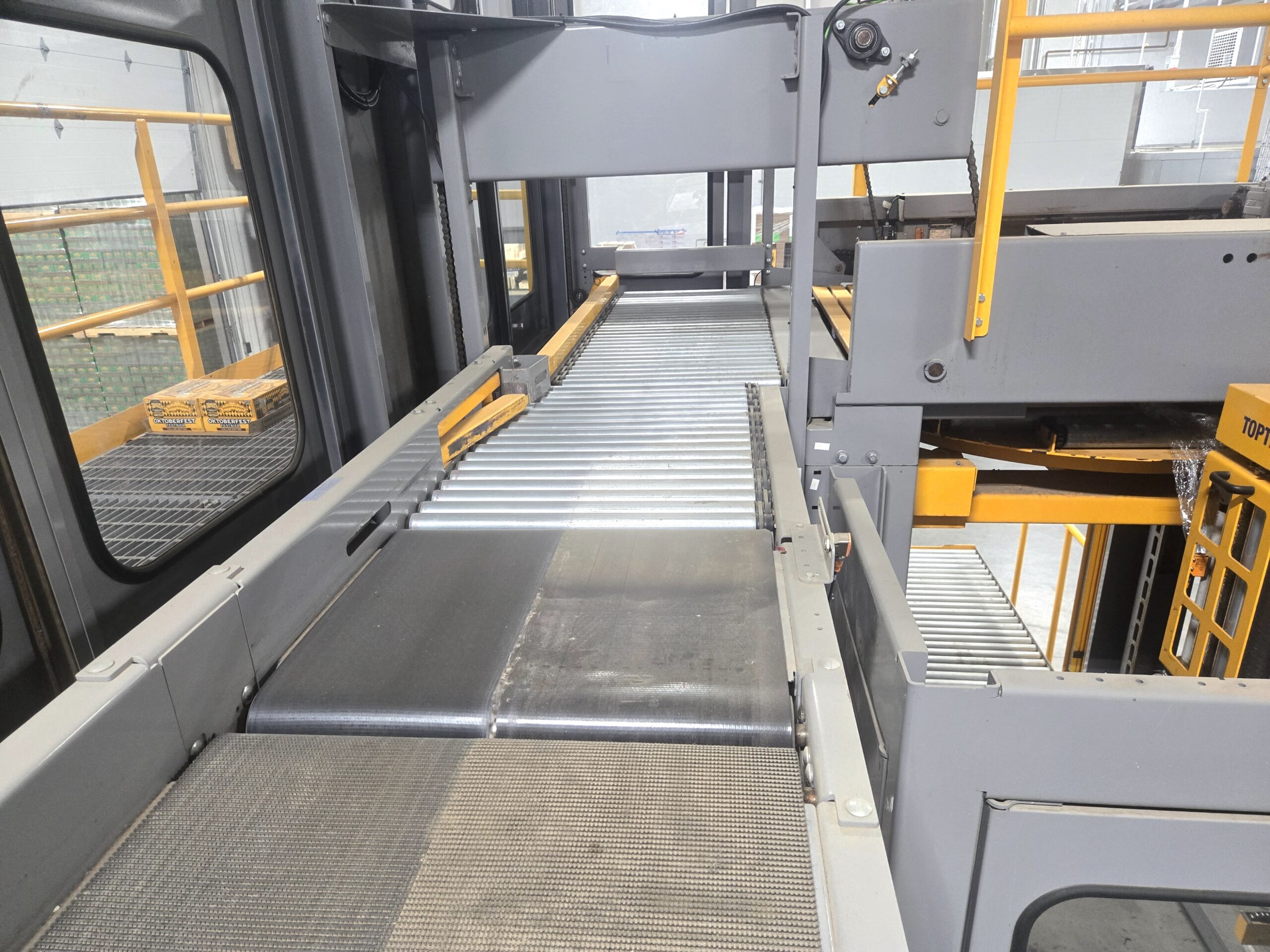 Top Tier Model TT-DS High Level Palletizer with Stretch Wrapper - Image 4