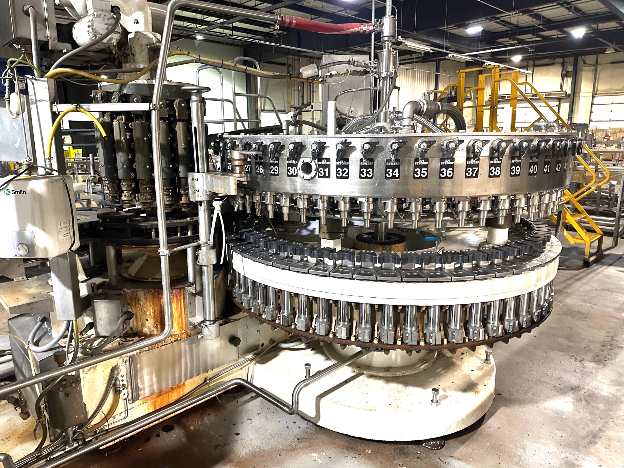 Crown 60 Valve Filler with 12 Head Crowner