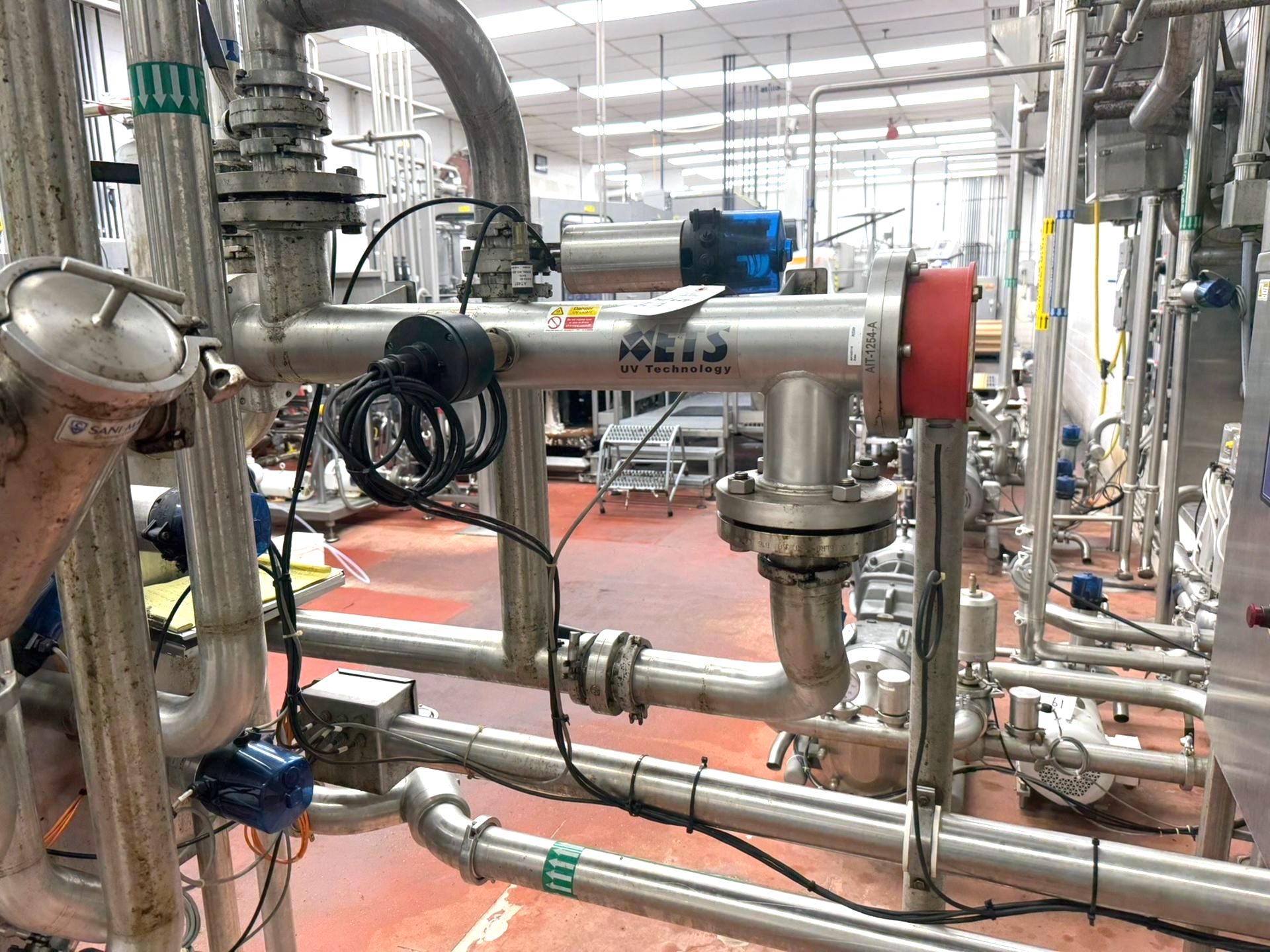 ETS (Evoqua) 100 Gallon Per Minute Ultraviolet Light System - Liquid Sugar