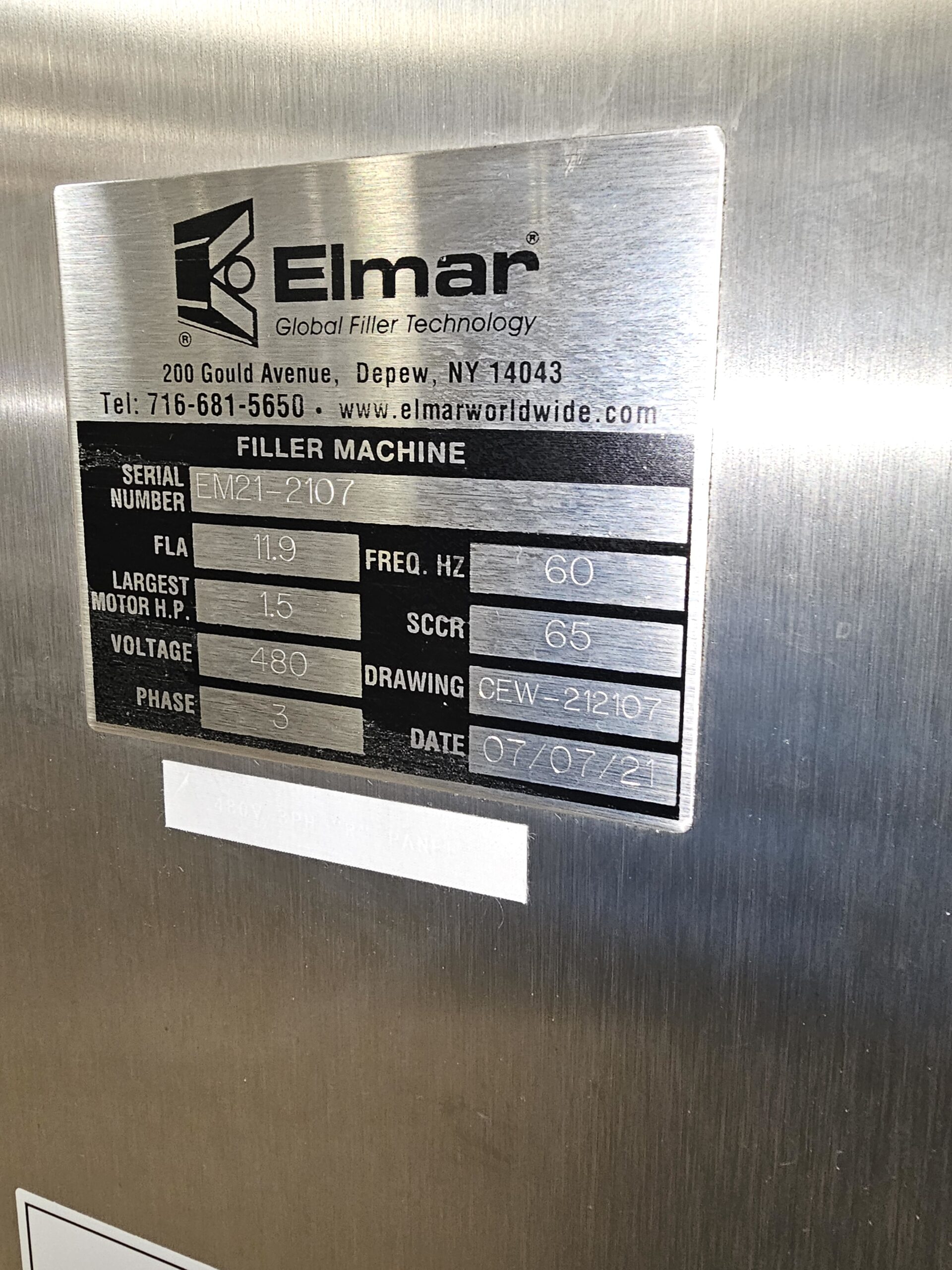 Elmar 21 Head Rotary Filler - New 2021 - Image 3