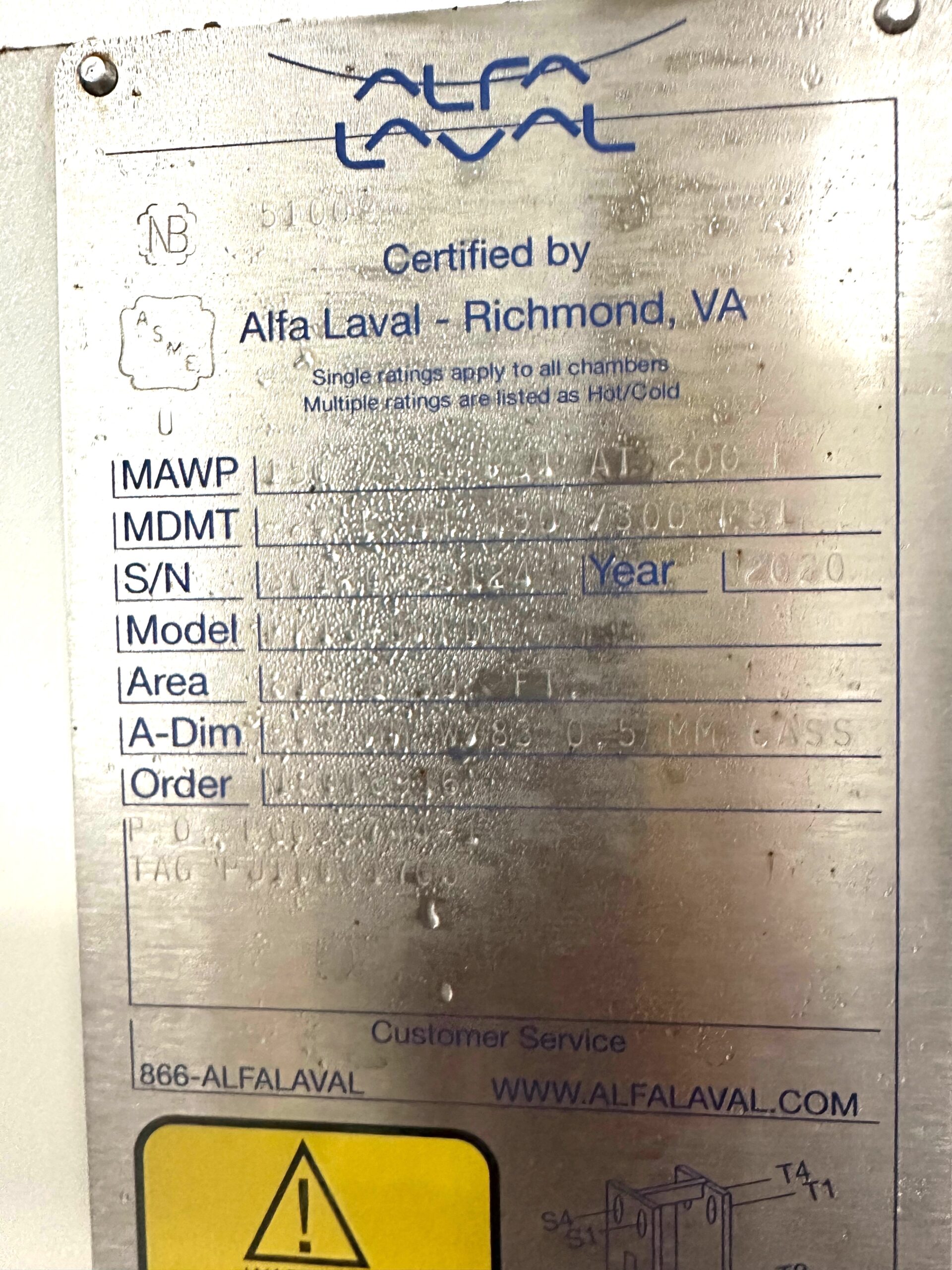 Alfa Laval Plate and Frame Water Chiller System - New 2020 - Image 5