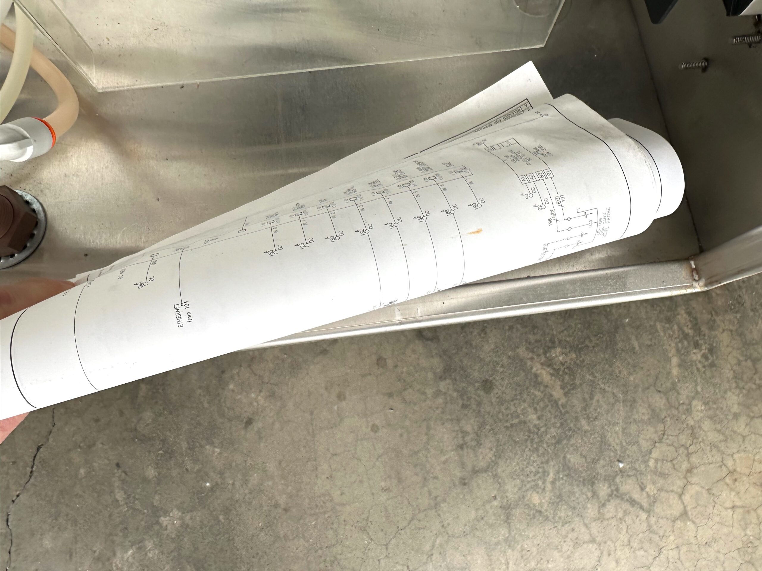 Sani Matic 10 Foot Long COP Parts Washing Tank with Pump - Image 17