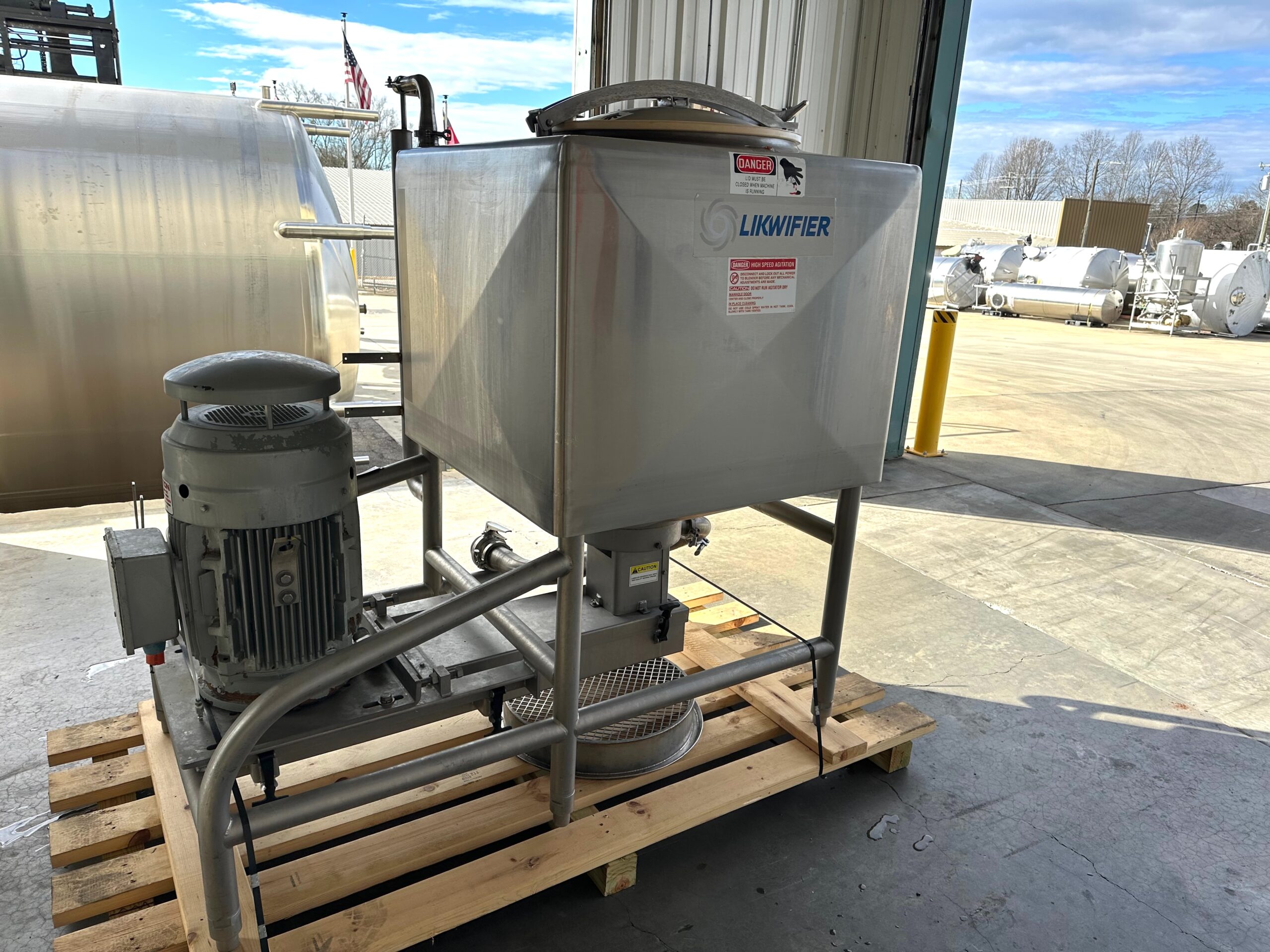 Breddo 200 Gallon High Shear Mixer Likwifier - New 2020 with Controls - Image 6