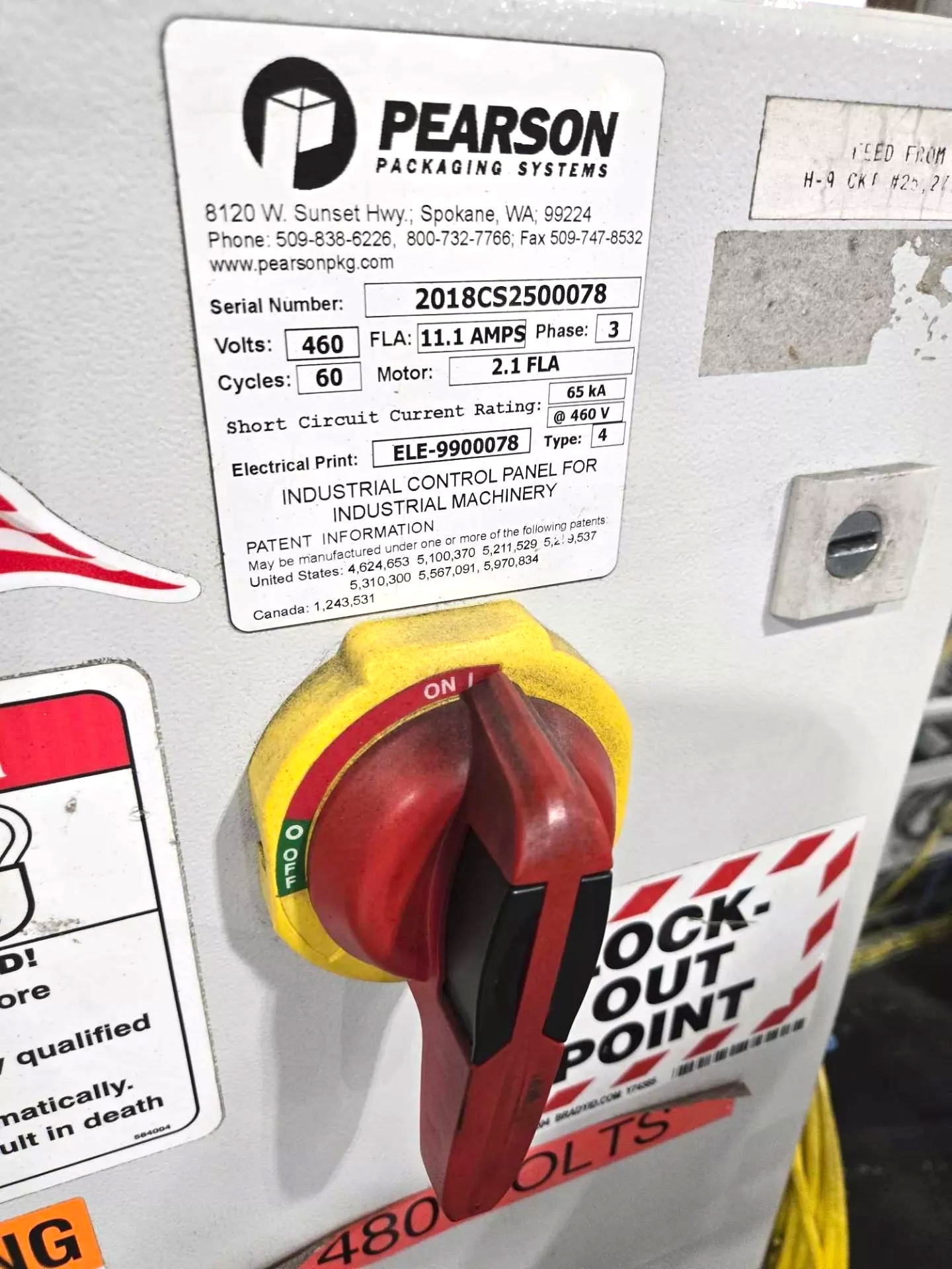 Pearson CS-25G Glue Case Sealer - Image 6