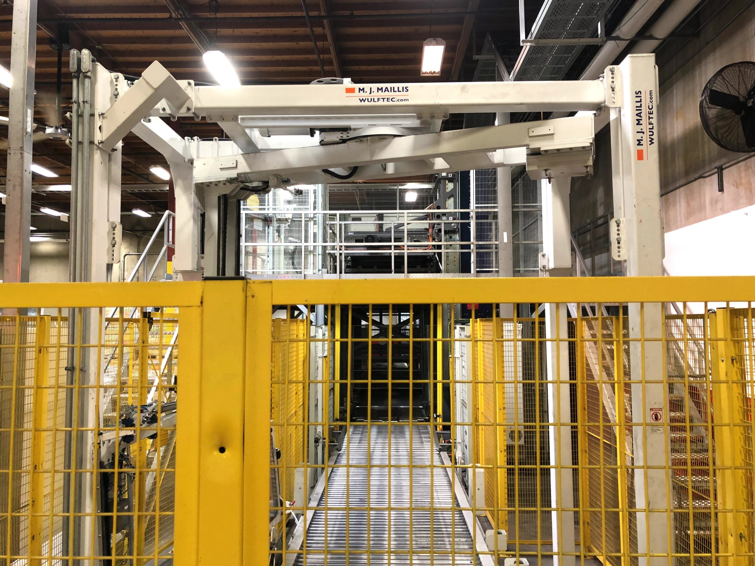 Wulftec WCRT-200 Fully Automatic Pallet Stretch Wrapper – Year 2017 - Image 8