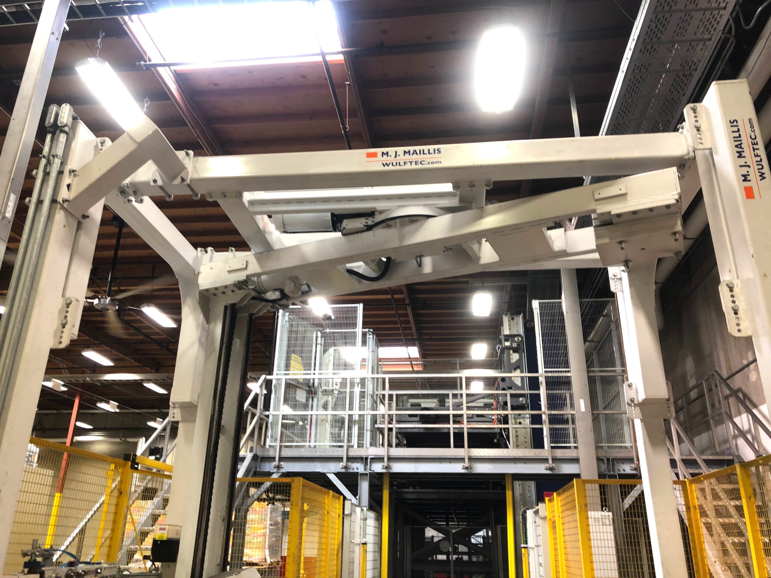 Wulftec WCRT-200 Fully Automatic Pallet Stretch Wrapper – Year 2017 - Image 6