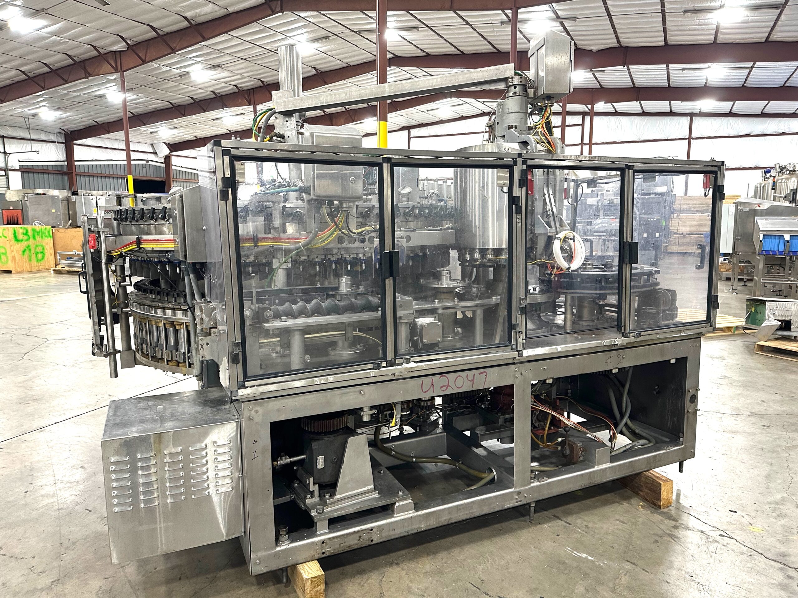 Crown Century 76 Valve Filler with 19 Head Crowner - Glass Bottles - Image 24