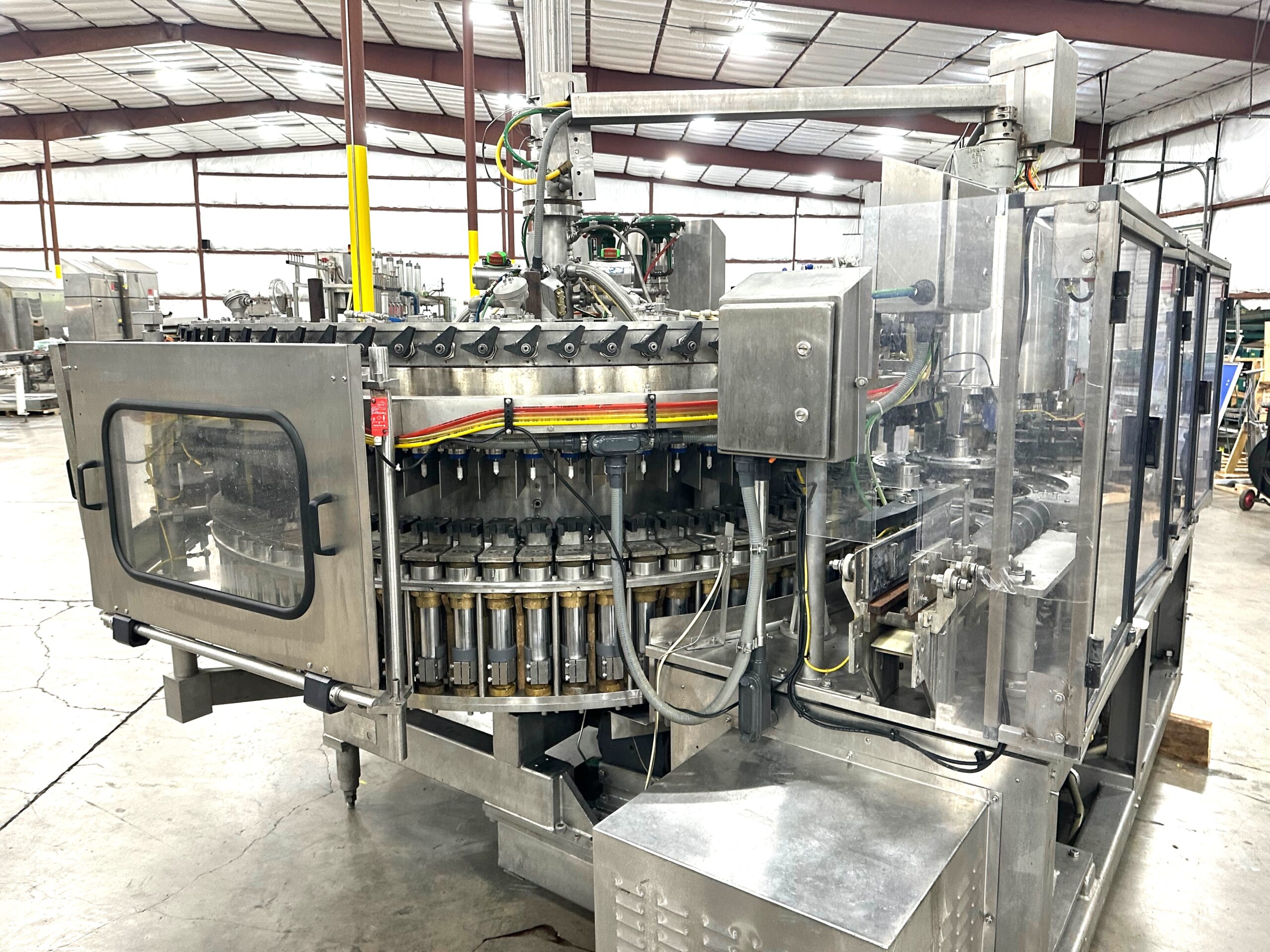 Crown Century 76 Valve Filler with 19 Head Crowner - Glass Bottles - Image 4