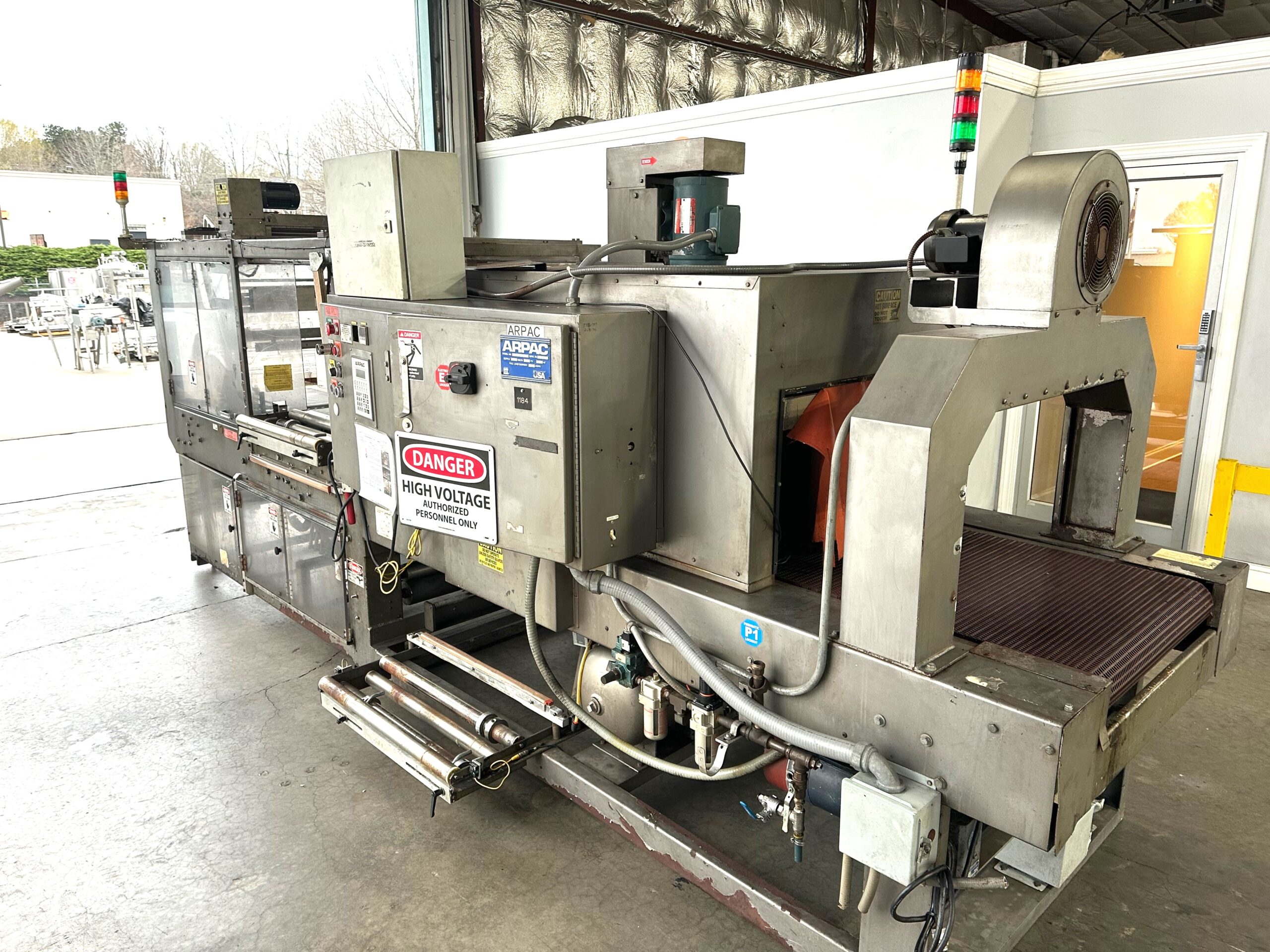 Arpac 45TW-28 Tray Shrinkwrapper with Heat Tunnel - Image 13
