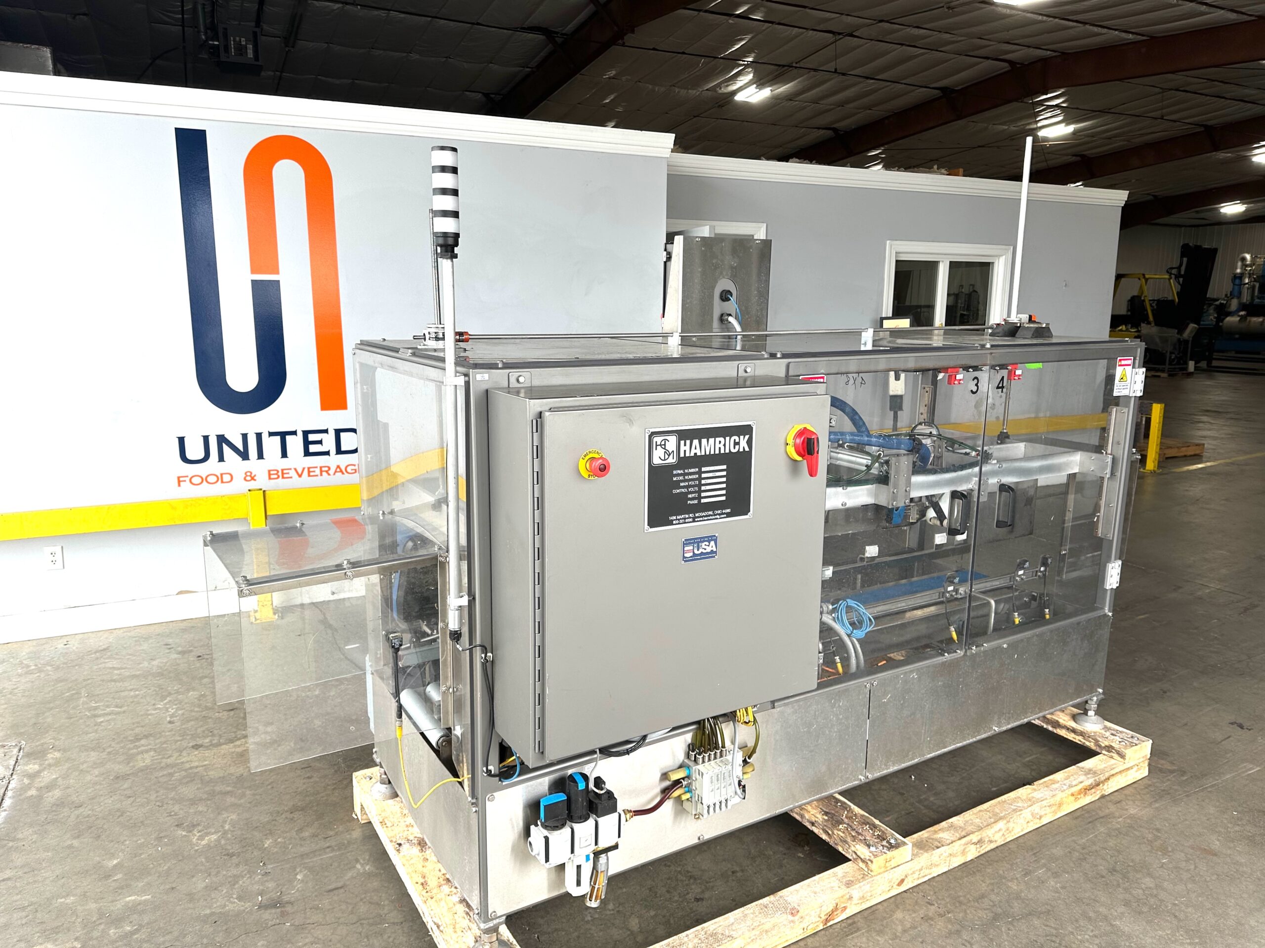 Hamrick Model CS35 Hot Melt Top Case Sealer - New 2018