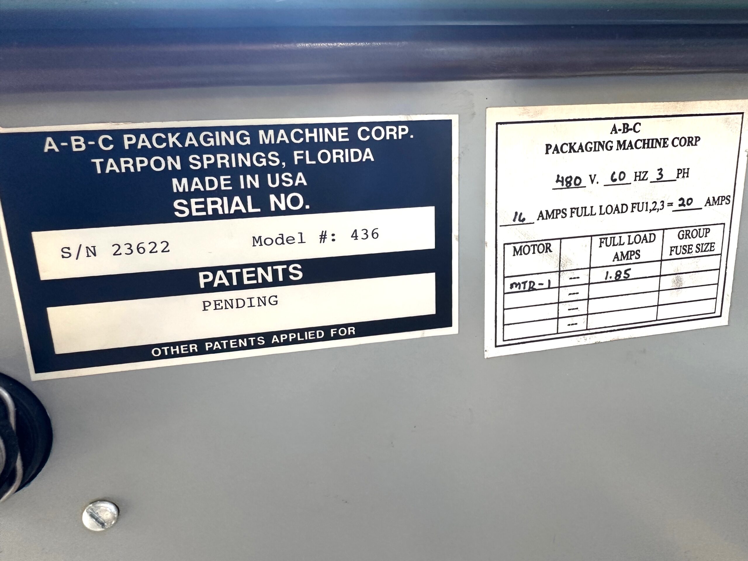 ABC Model 436 Automatic Top Case Sealer with Nordson Glue - Image 3