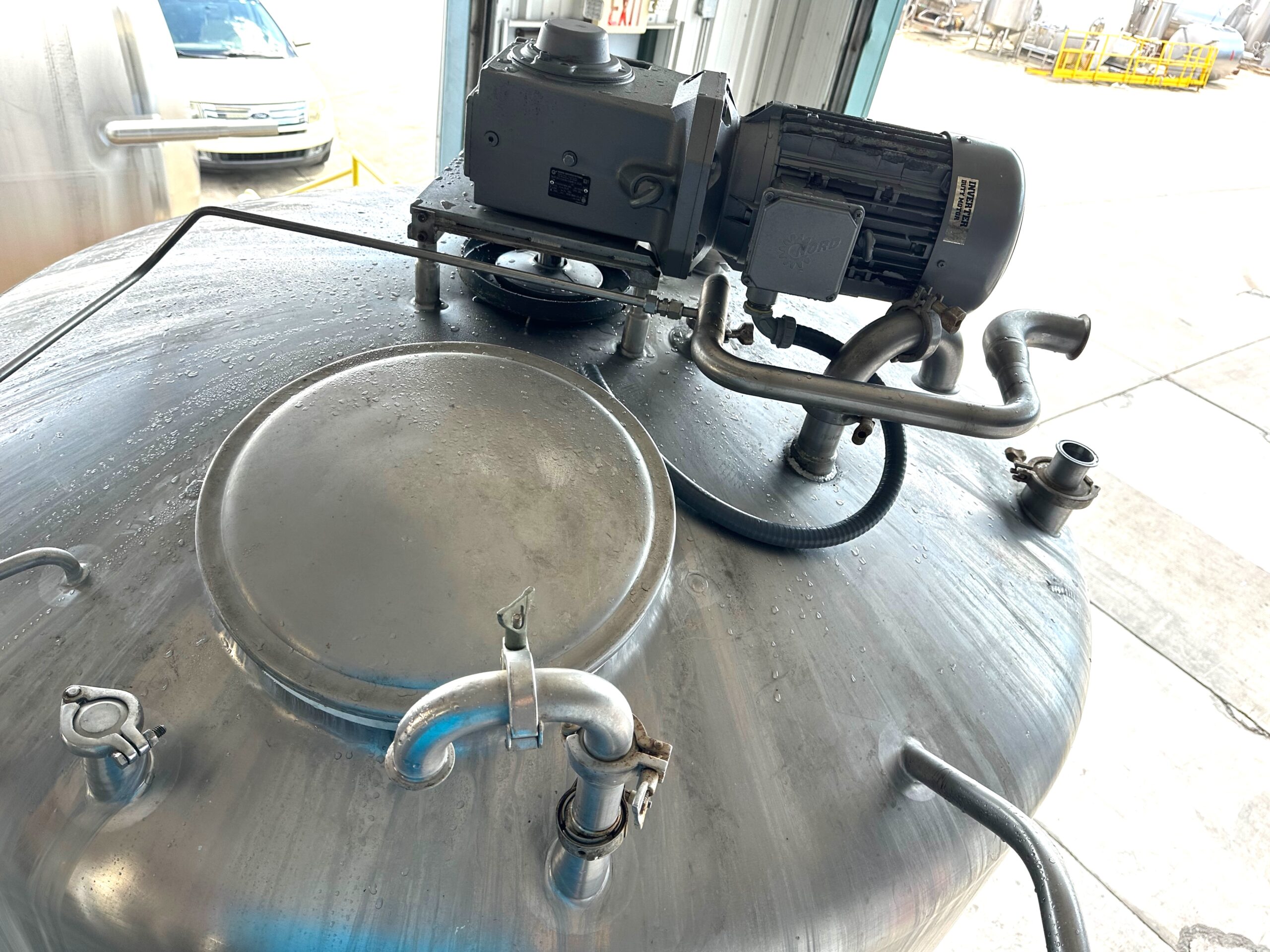 Cherry Burrell 1000 Gallon Vertical Mixing Tank - Image 9