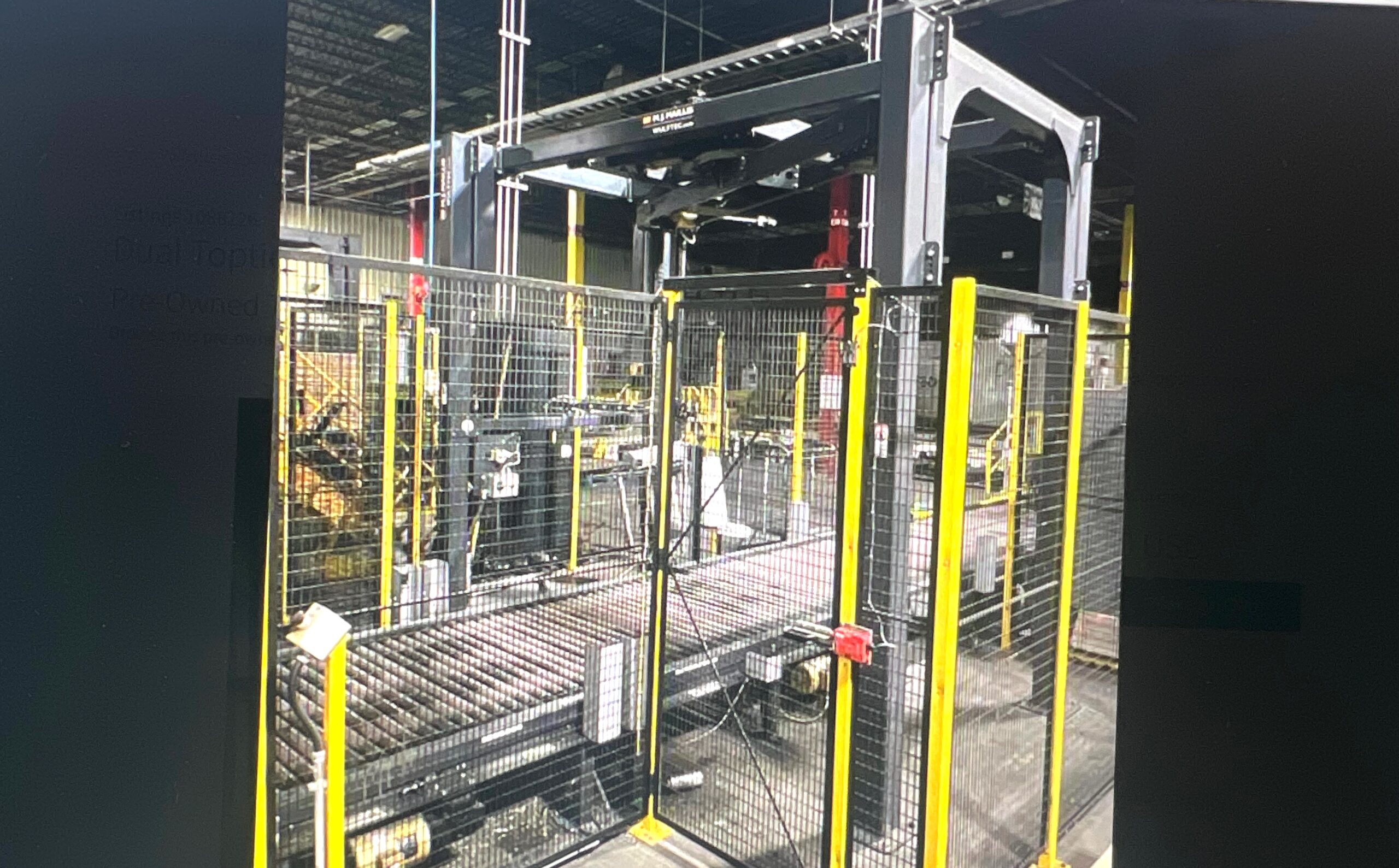Wulftec WCRT-200 Fully Automatic Pallet Stretch Wrapper
