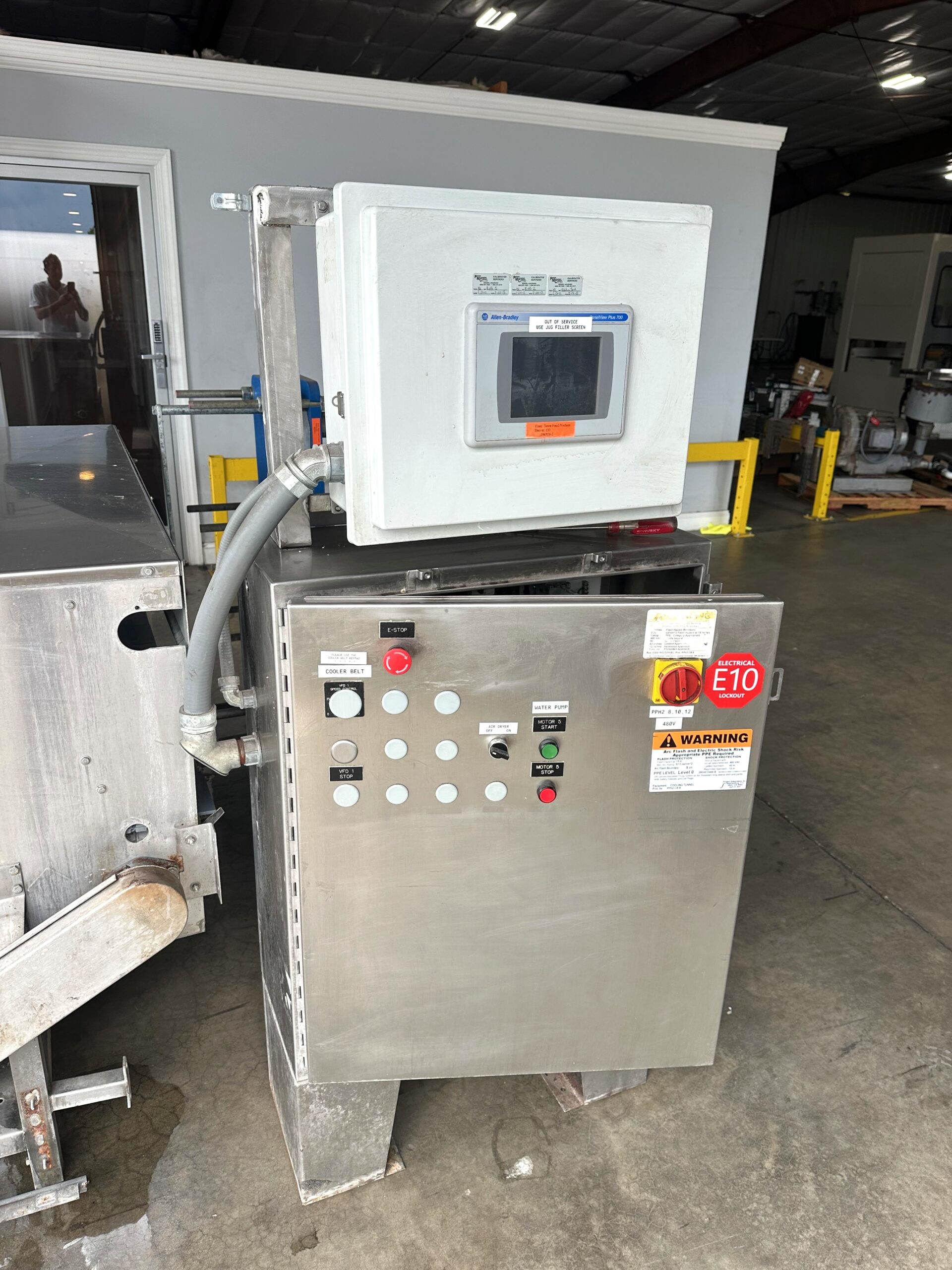 5 x 12 Stainless Steel Cooling Tunnel - Image 9