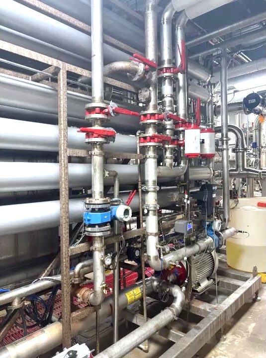 GE Osmonics 150 GPM Reverse Osmosis Skid Mounted System - Image 10