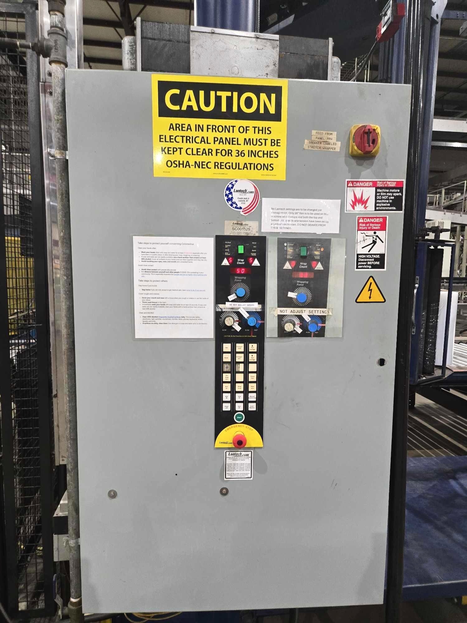 Lantech S-1500 Automatic Pallet Stretch Wrapper - Image 11