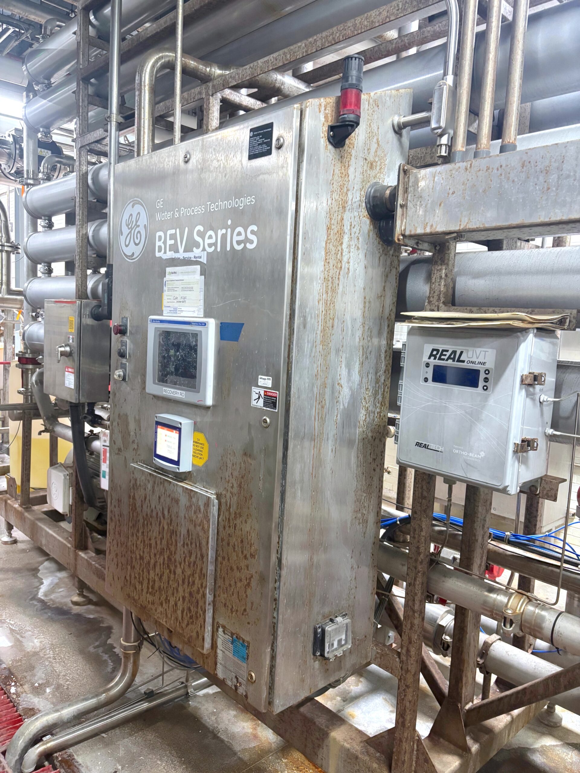 GE Osmonics 150 GPM Reverse Osmosis Skid Mounted System - Image 17