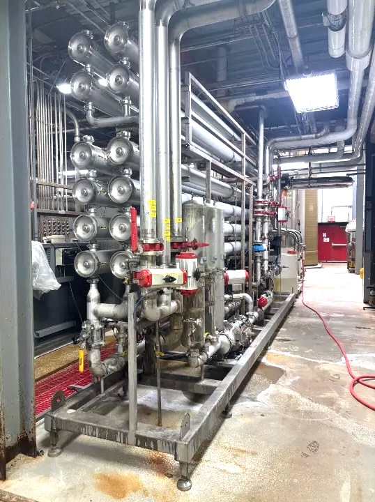 GE Osmonics 150 GPM Reverse Osmosis Skid Mounted System