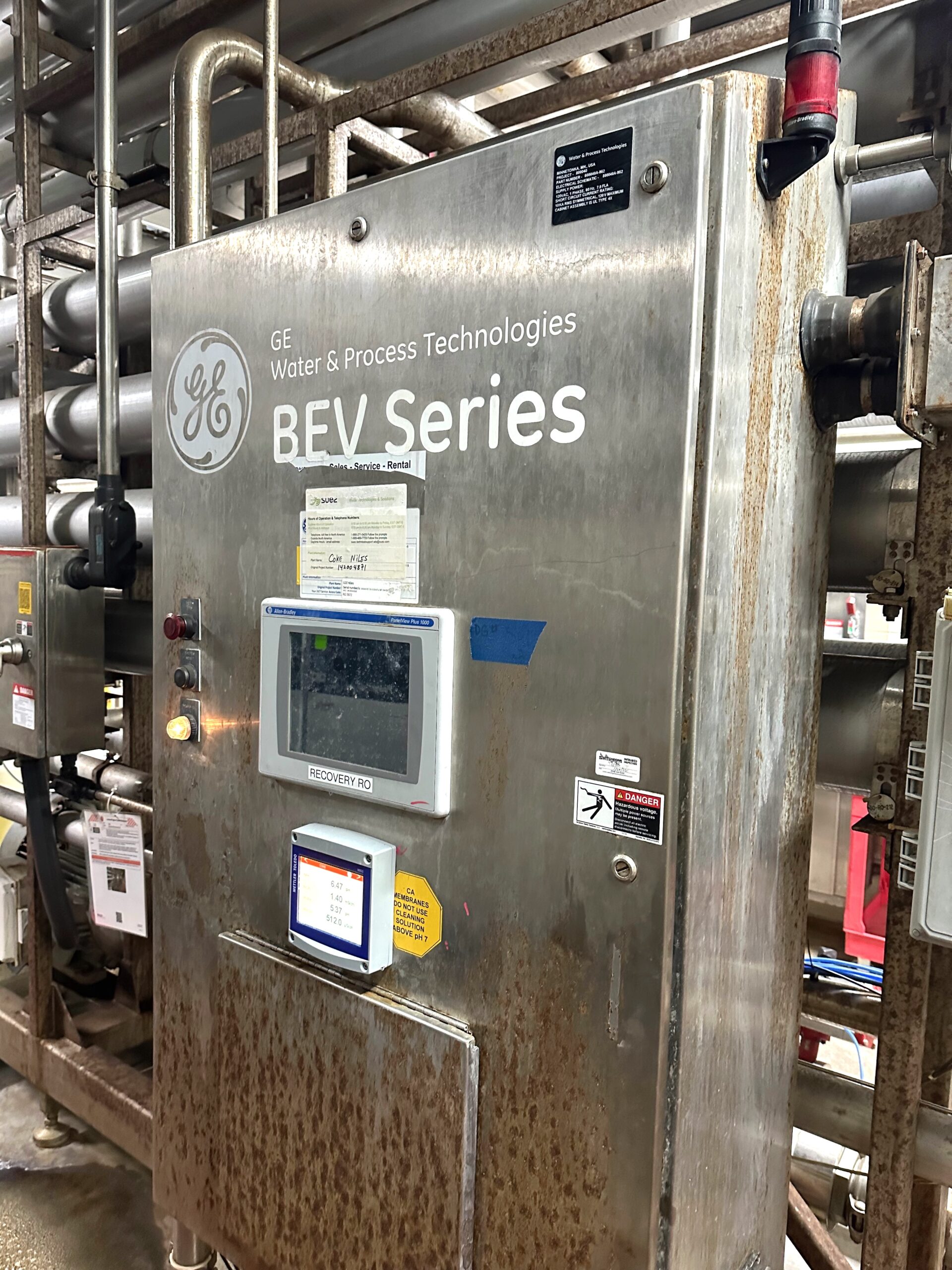 GE Osmonics 150 GPM Reverse Osmosis Skid Mounted System - Image 25