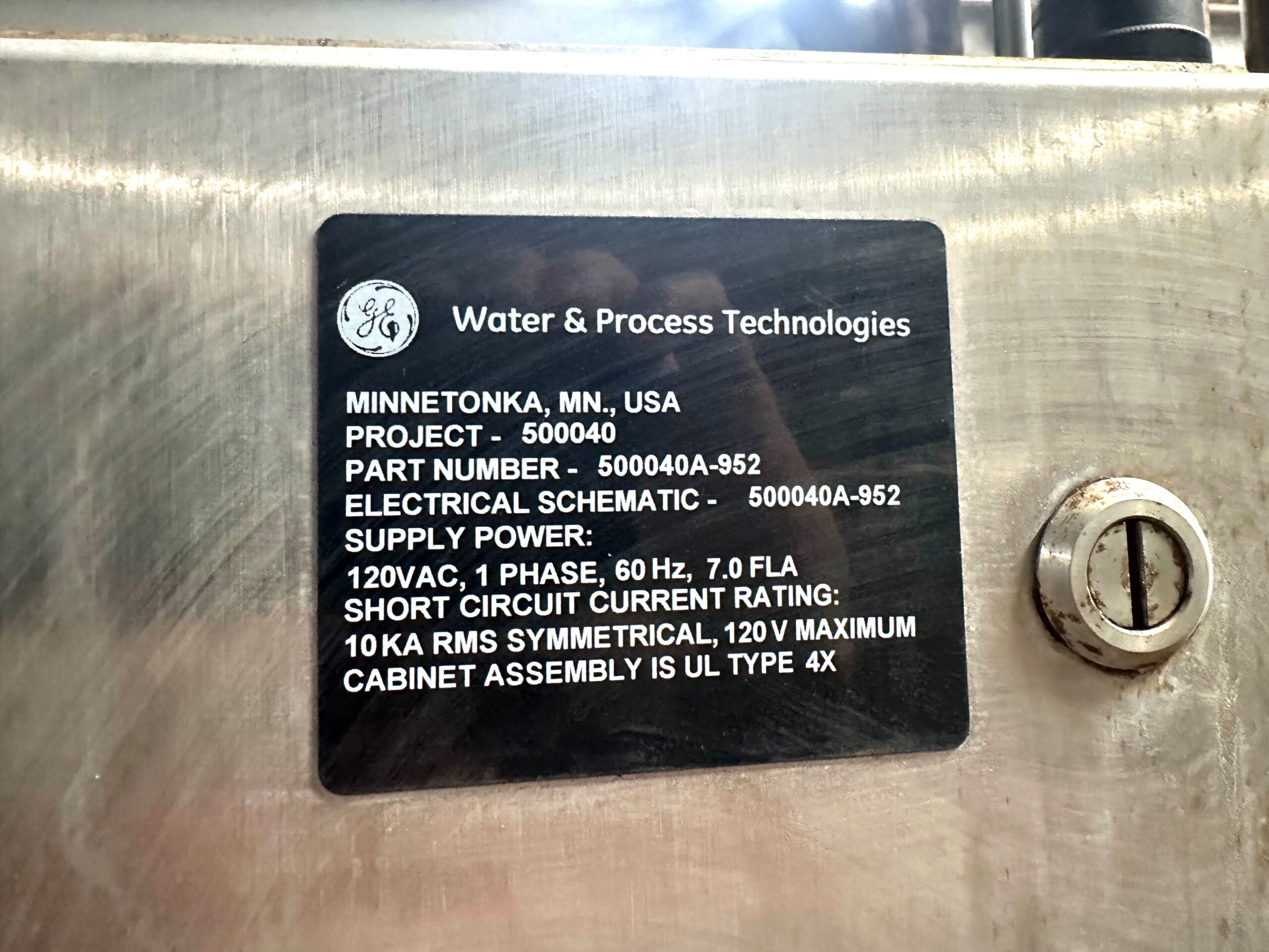 GE Osmonics 150 GPM Reverse Osmosis Skid Mounted System - Image 24