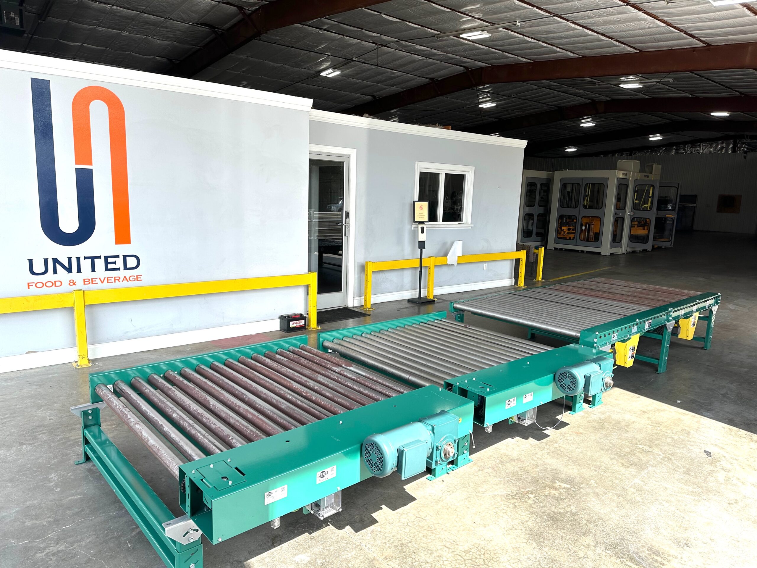 Automated Conveyor Systems - 50 Feet of Powered Pallet Conveyor