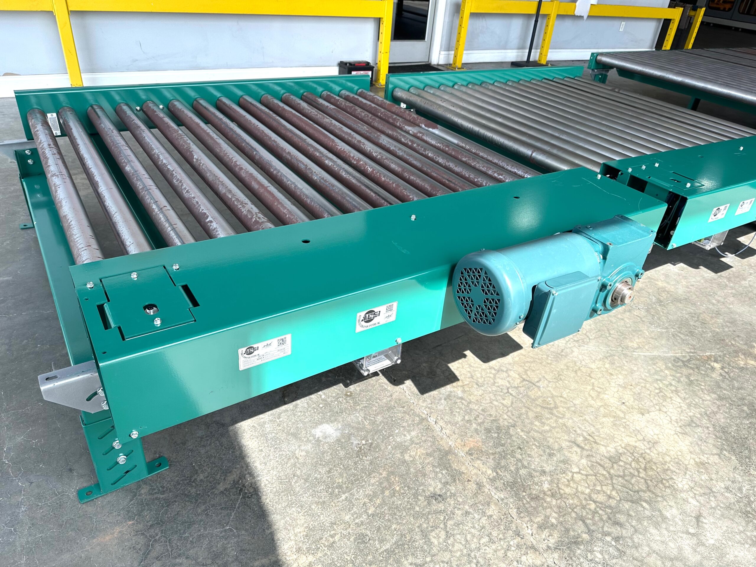 Automated Conveyor Systems - 50 Feet of Powered Pallet Conveyor - Image 11